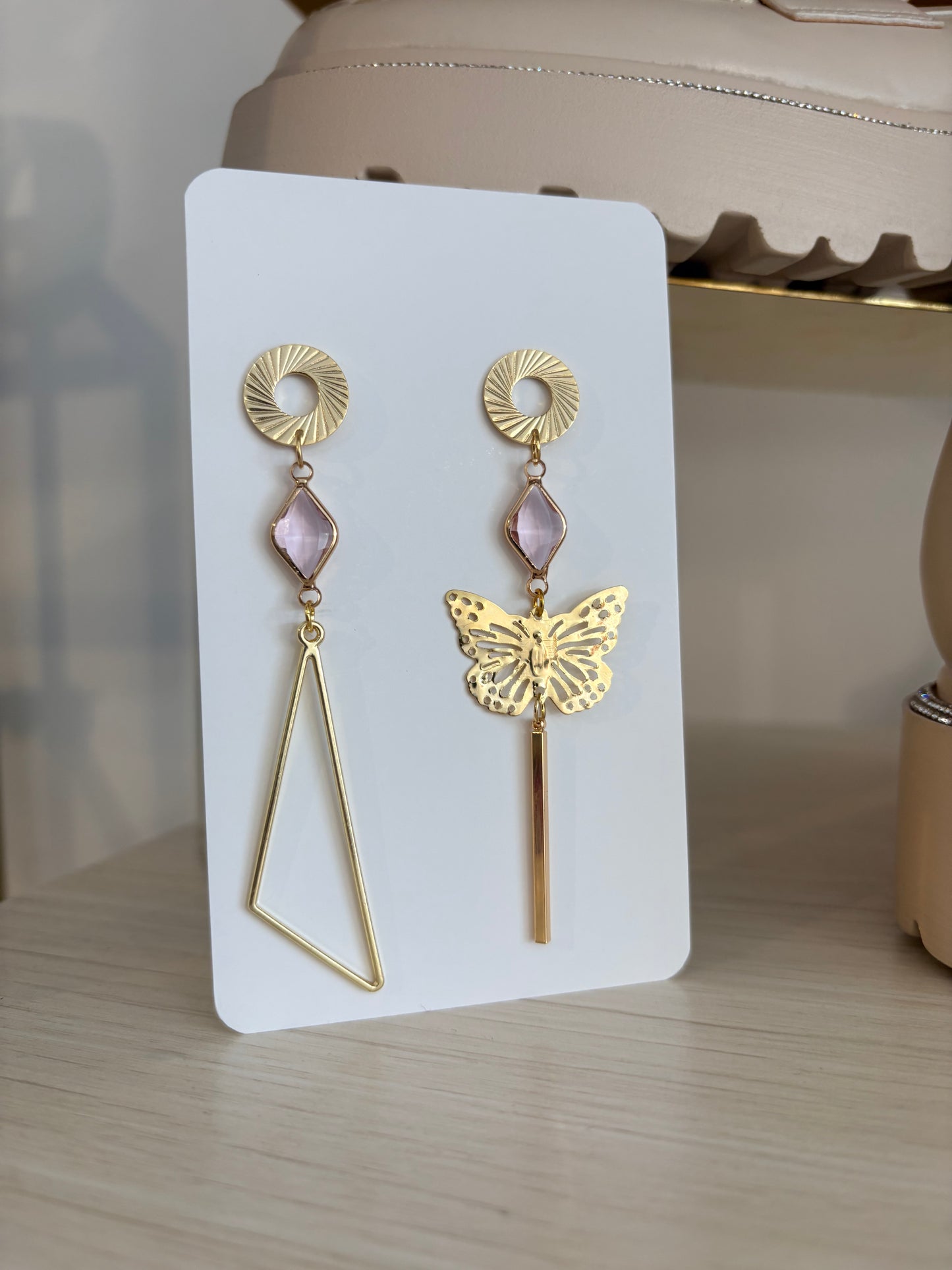 Boucles d’oreilles papillon